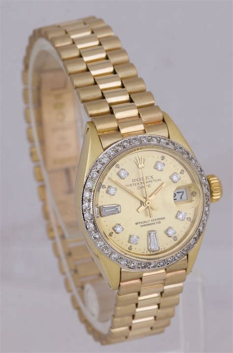 rolex watches for women gold|authentic ladies Rolex watches.